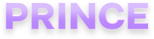 Prince logo decoration
