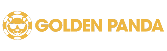 Golden panda logo